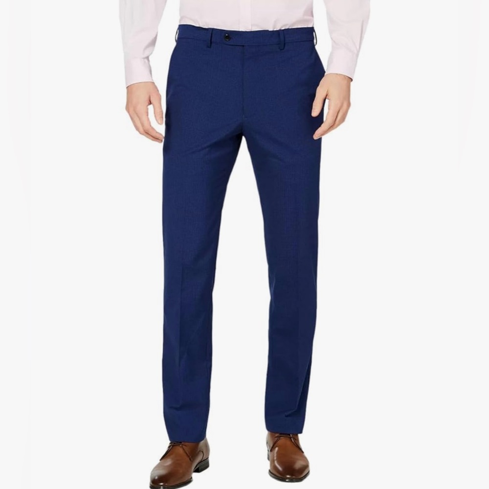 NWT Men’s Vince Camuto Dress Suit Pants in Blue SZ 42L W35